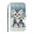 iPhone XS Max Kitten Light Strap Case