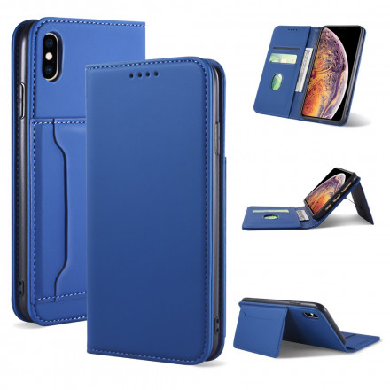 Flip Cover iPhone XS Max Porte-Carte Support