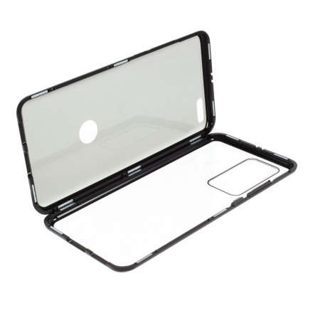 Huawei P40 Pro Case Metal Edges and Double Tempered Glass