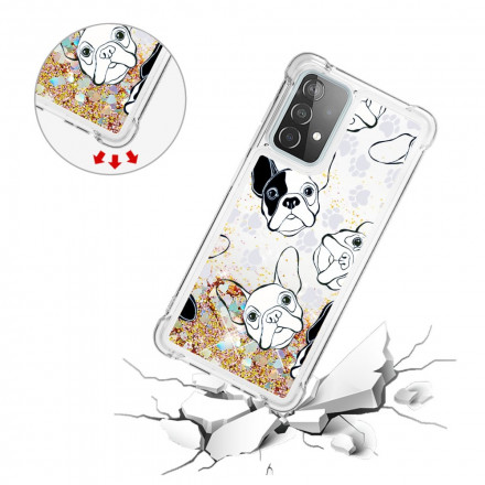 Case Samsung Galaxy A52 4G / A52 5G Mr Dog Glitter