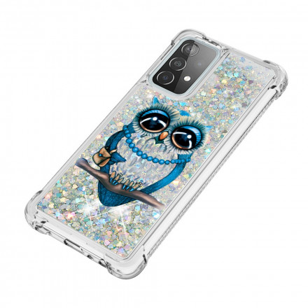 Case Samsung Galaxy A52 4G / A52 5G Miss Owl Glitter