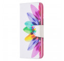 Cover Samsung Galaxy A52 4G / A52 5G Fleur Aquarelle