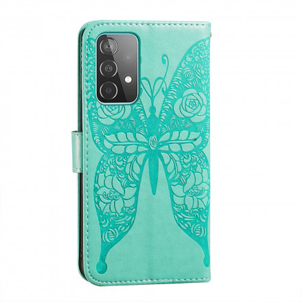 Case Samsung Galaxy A52 4G / A52 5G Butterfly Flower Pattern