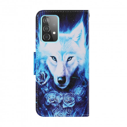 Case Samsung Galaxy A52 4G / A52 5G Wolf White