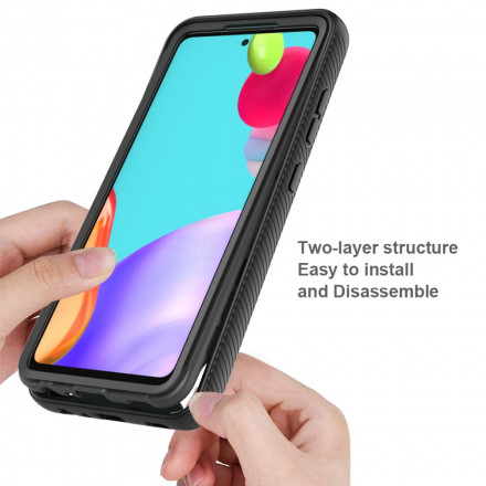 Case Samsung Galaxy A52 4G / A52 5G Conception Hybride Rebords Silicone