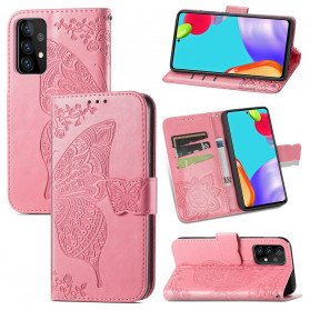 Cover Samsung Galaxy A52 4G / A52 5G Demi Papillons