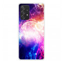 Samsung Galaxy A52 4G / A52 5G Silicone Case Planets on Fire