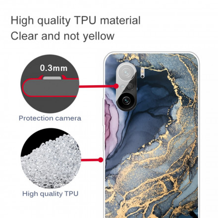 Poco F3 Marble Colored Case