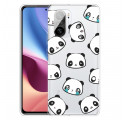 Case Poco F3 Pandas Sentimentaux