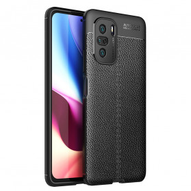 Poco F3 Leather Effect Case Lychee Double line