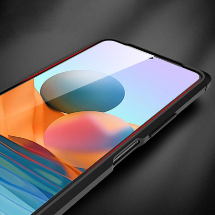 Xiaomi Redmi Note 10 Pro Leather Case Lychee Effect Double Line