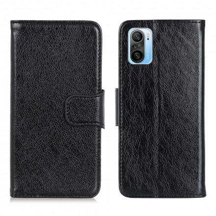 Cover Poco F3 Cuir Nappa Fendu