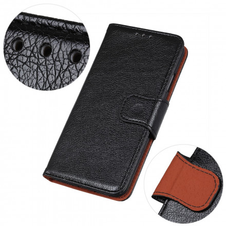 Cover Poco F3 Cuir Nappa Fendu