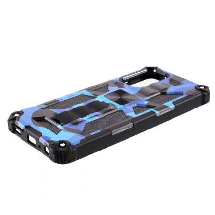 Case Samsung Galaxy A72 4G / A72 5G Camouflage Support Amovible