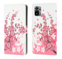 Cover Xiaomi Redmi Note 10 / Note 10 S Tropical Flowers