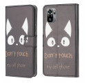 Cover Xiaomi Redmi Note 10 / Note 10s Don't Touch My Cell Phone