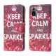 Cover Xiaomi Redmi Note 10 / Note 10s Keep Calm and Sparkle