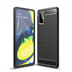 Samsung Galaxy A71 5G Brushed Carbon Fiber Case
