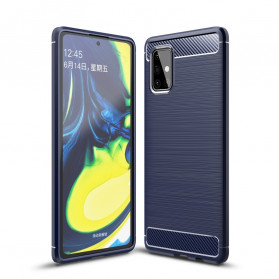 Samsung Galaxy A71 5G Brushed Carbon Fiber Case