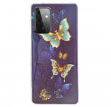 Samsung Galaxy Case A72 4G / A72 5G Butterfly Series Fluorescent