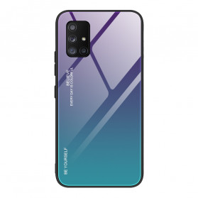 Samsung Galaxy A71 5G Tempered Glass Case Be Yourself