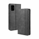 Flip Cover Samsung Galaxy A42 5G Effet Cuir Vintage Stylisé