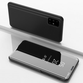 View Cover Samsung Galaxy A71 5G Miroir et Simili Cuir