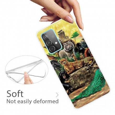 Case Samsung Galaxy A32 4G Safari Animals