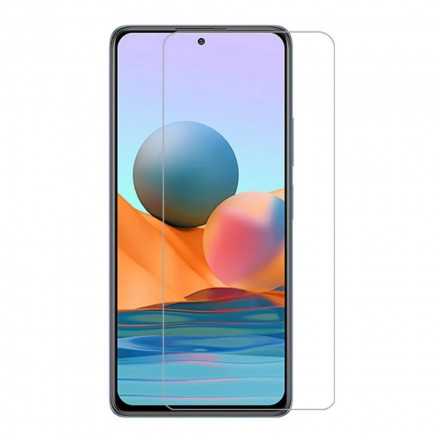 Tempered glass protection (0.3mm) for the Xiaomi Redmi Note 10 Pro screen