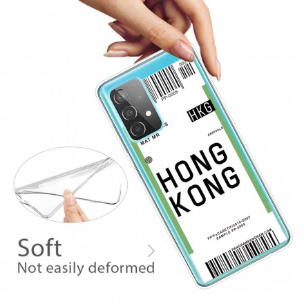 Case Samsung Galaxy A32 4G Boarding Pass to Hong Kong