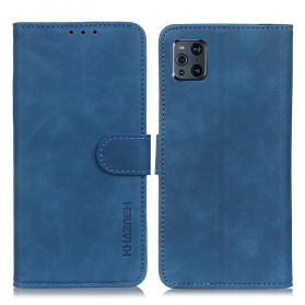 Cover Oppo Find X3 / X3 Pro Mate Effet Cuir Vintage KHAZNEH