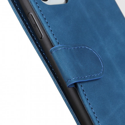 Cover Oppo Find X3 / X3 Pro Mate Effet Cuir Vintage KHAZNEH