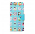 Cover Samsung Galaxy A32 4G Multiples Hiboux