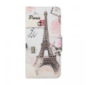 Cover Samsung Galaxy A32 4G Tour Eiffel Rétro