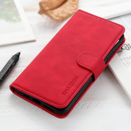 Cover Oppo Find X3 Neo Mate Effet Cuir Vintage KHAZNEH