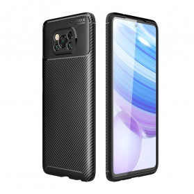 Xiaomi Poco X3 Flexible Carbon Fiber Texture Case