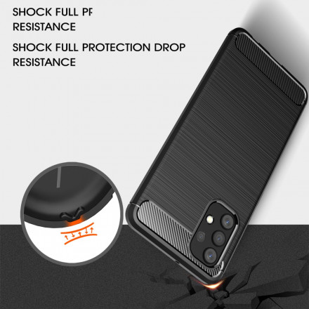 Samsung Galaxy A32 4G Brushed Carbon Fiber Case