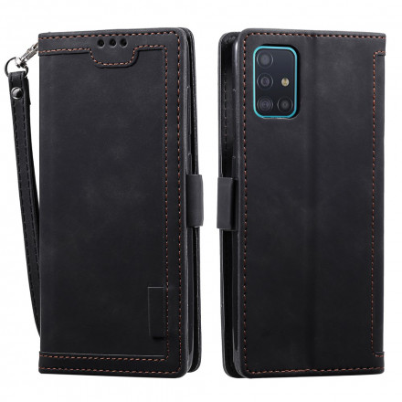 Case Samsung Galaxy A71 5G Two-tone Leatherette Reinforced Contours