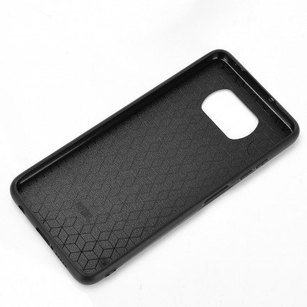 Xiaomi Poco X3 Leather effect Seam case