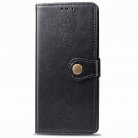 Samsung Galaxy A71 5G Leatherette Case with Vintage Clasp