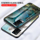 Vivo X60 Pro Case Marble Colors Tempered Glass
