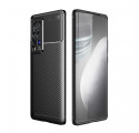 Vivo X60 Pro Flexible Case
 Carbon Fibre Texture