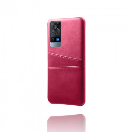 Case Vivo X60 Pro Double Porte Cartes KSQ
