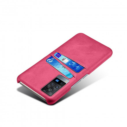 Case Vivo X60 Pro Double Porte Cartes KSQ
