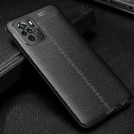 Xiaomi Redmi Note 10 / Note 10s Leather Case Lychee Effect Double Line