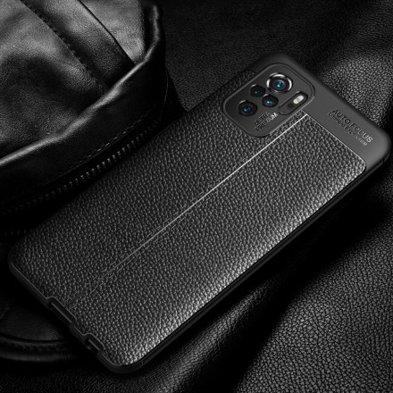 Xiaomi Redmi Note 10 / Note 10s Leather Case Lychee Effect Double Line