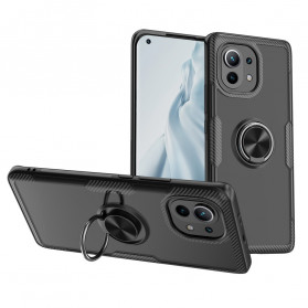 Xiaomi Mi 11 Carbon Fiber Case Metal Ring