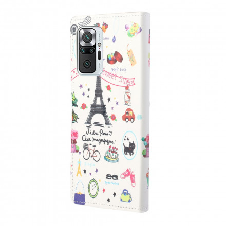 Cover Xiaomi Redmi Note 10 Pro J'adore Paris