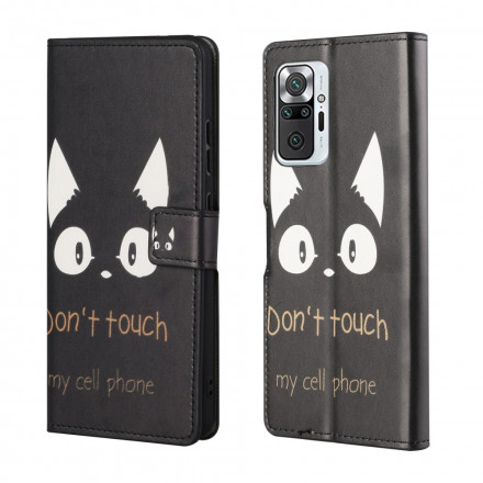 Cover Xiaomi Redmi Note 10 Pro Don't Touch My Cell Phone