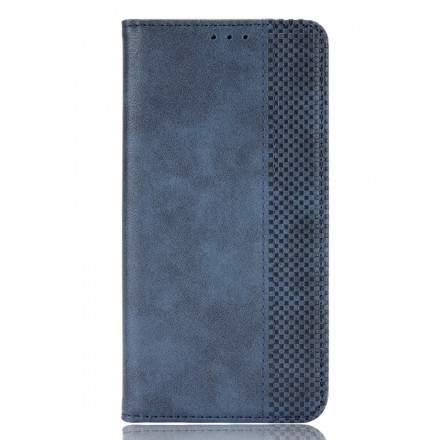 Flip Cover Samsung Galaxy A32 4G Effet Cuir Vintage Stylisé